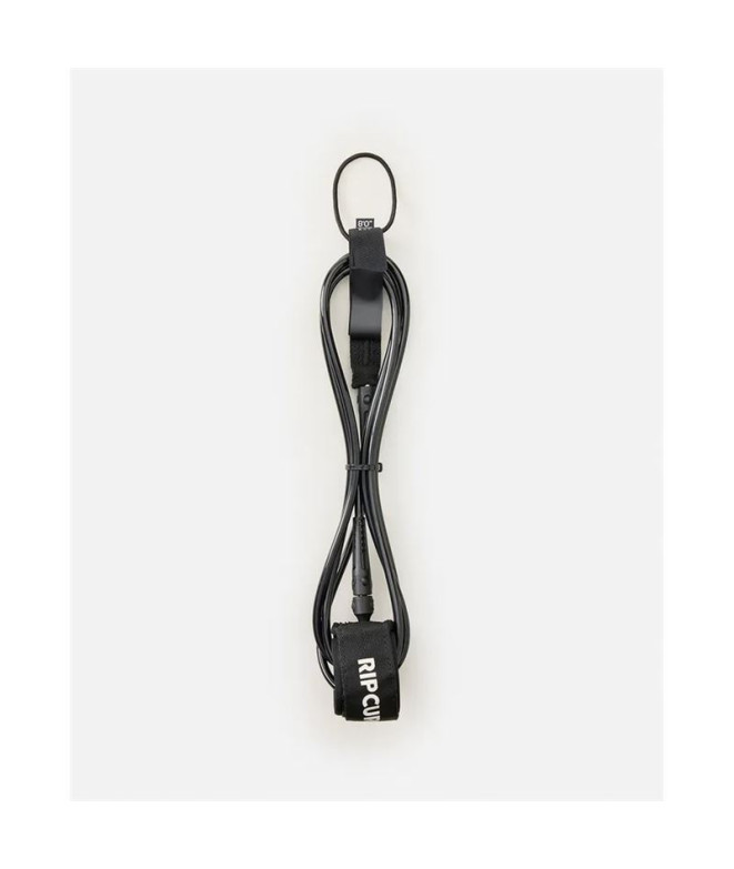 Correa Rip Curl 8.0 Reg Coleira Surfar Grip Preto