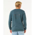 Moletom Rip Curl Stapler Crew Homem Azul