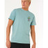 Camiseta Rip Curl Search Icon Tee Homem Azul Lagoon
