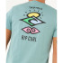 Camiseta Rip Curl Search Icon Tee Hombre Azul Lagoon