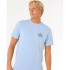 T-shirt Rip Curl Staple Tee Homme Ice Bleu