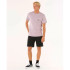 Camiseta Rip Curl Surfar Paradise Badge Tee Update Homem Lila