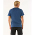 Camiseta Rip Curl Surfar Paradise Badge Tee Update Homem Washed Azul Marino