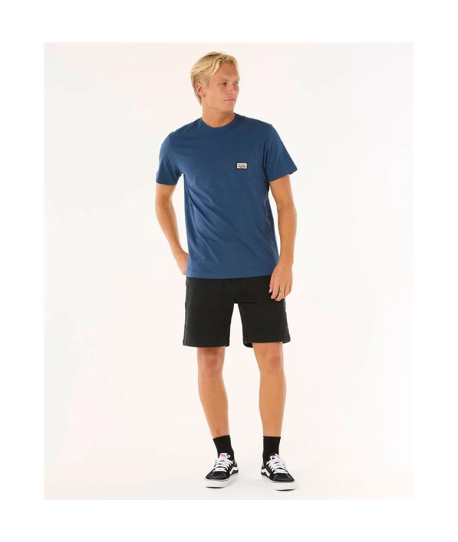 Camiseta Rip Curl Surfar Paradise Badge Tee...