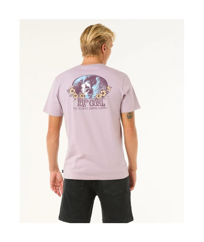 Camiseta Rip Curl Surfar Paradise F&B Tee Homem...
