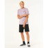 Camiseta Rip Curl Surfar Paradise F&B Tee Homem Lila