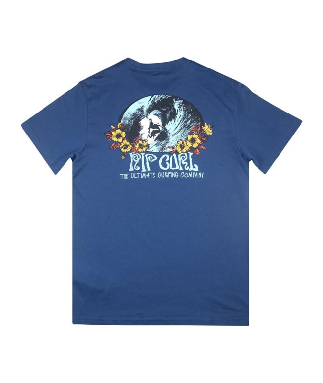 Camiseta Rip Curl Surfar Paradise F&B Tee Homem...