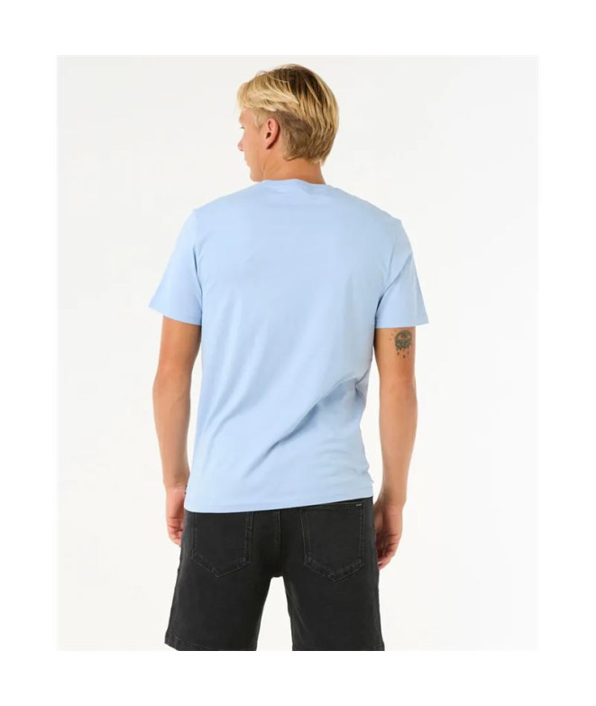T-shirt Rip Curl Surf Paradis Bleu Clair