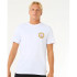 T-shirt Rip Curl Shred Til Tee Homme Blanc