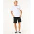 Camiseta Rip Curl Shred Til Tee Homem Branco