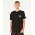 Camiseta Rip Curl Staple Menino Preto