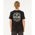 Camiseta Rip Curl Staple Menino Preto