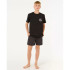 Camiseta Rip Curl Staple Menino Preto