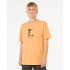Camiseta Rip Curl Raw Energy Frame Tee - Menino Laranja
