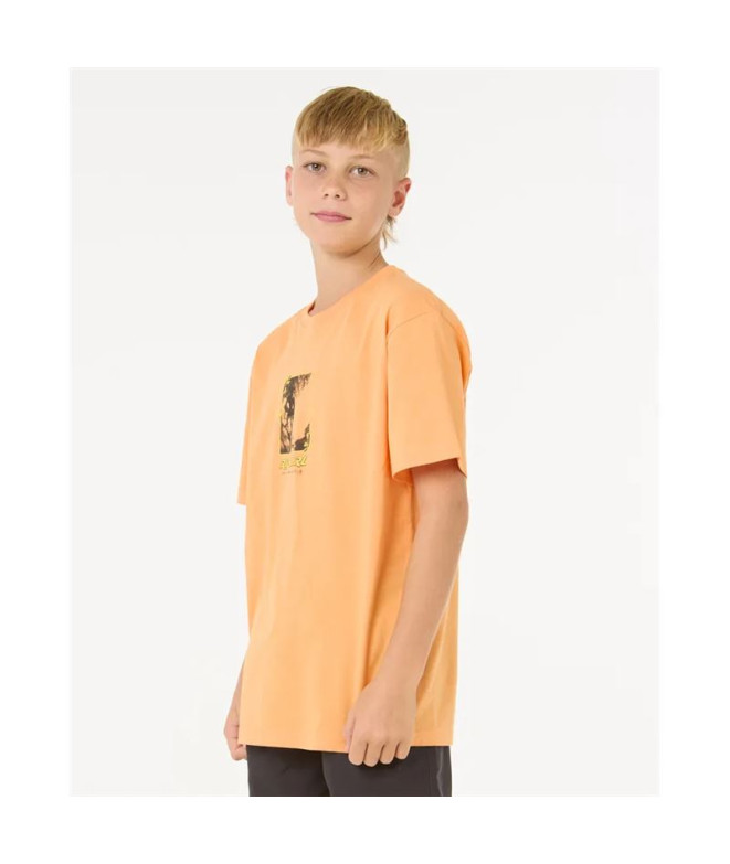 T-shirt Rip Curl Raw Energy Frame Tee - Enfant...