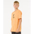 Camiseta Rip Curl Raw Energy Frame Tee - Menino Laranja