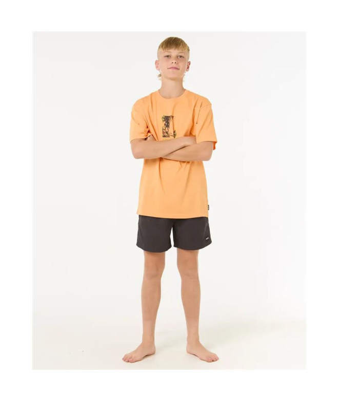 T-shirt Rip Curl Raw Energy Frame Tee - Enfant...
