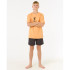 Camiseta Rip Curl Raw Energy Frame Tee - Menino Laranja