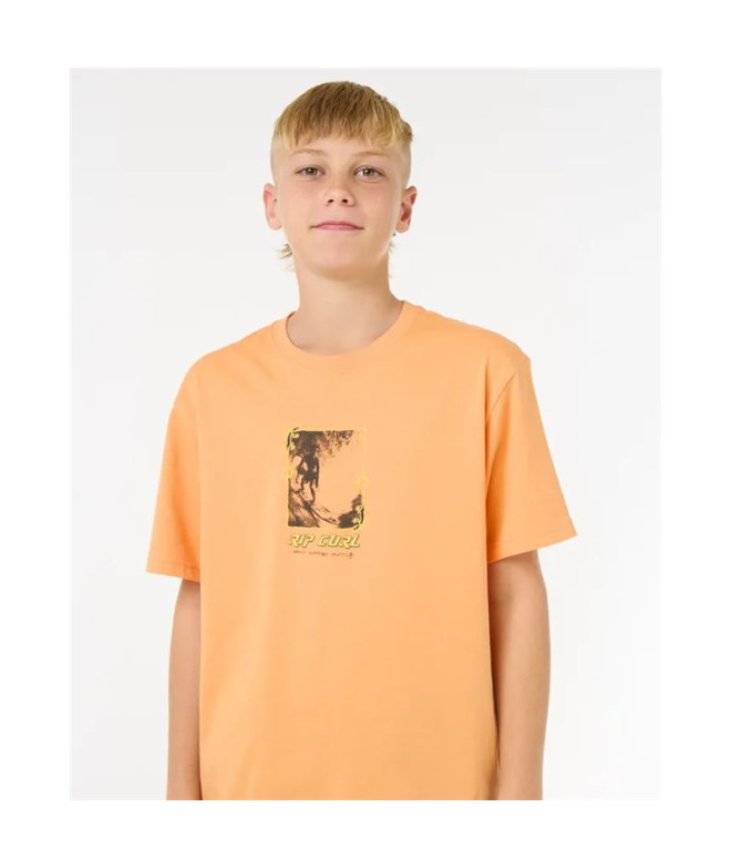 T-shirt Rip Curl Raw Energy Frame Tee - Enfant...