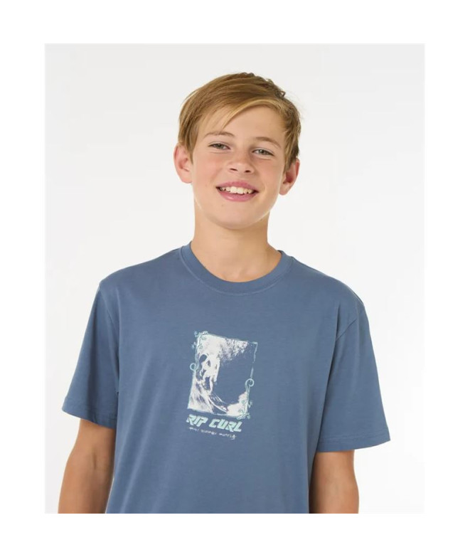 T-shirt Rip Curl Raw Energy Frame Tee - Enfant...