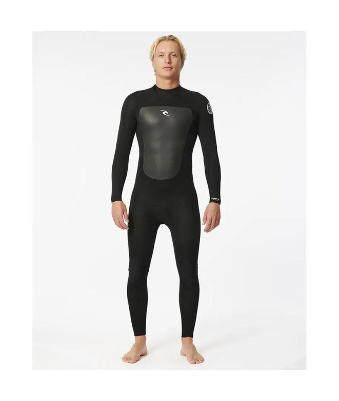 Neoprene de Surfar Rip Curl Omega 43Gb Bz Homem Preto