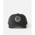 Boné Rip Curl Wetsuit Icon Trucker Homem Washed Preto
