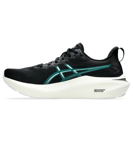 Chaussures de Trail ASICS Gt-2000 13 Homme Noir/Wave Teal 2