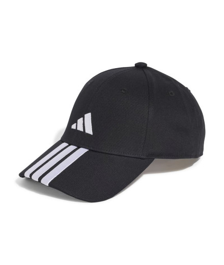 Gorra adidas Baseball 3Stripes Cap Negro/Blanco