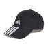 Gorra adidas Baseball 3Stripes Cap Negro/Blanco