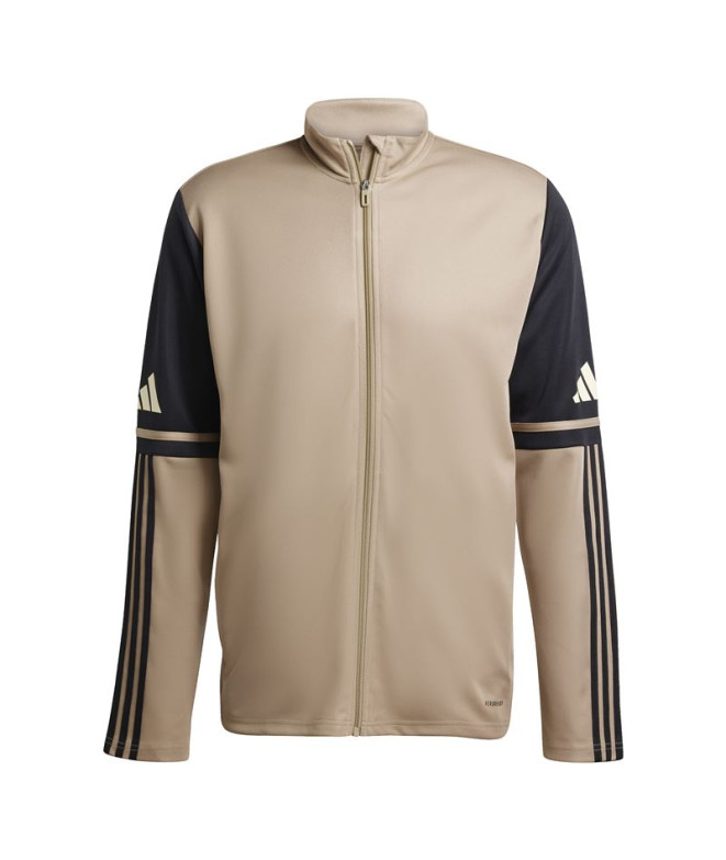 Chaqueta de Fútbol adidas Squadra25 Tr Hombre Beige/Negro