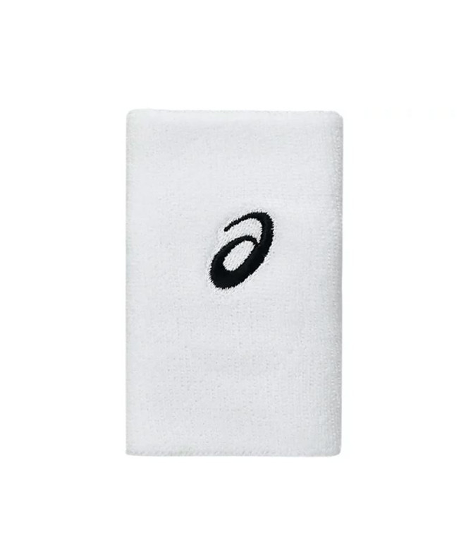 Muñequera de Tenis ASICS Wrist Band Long Blanco