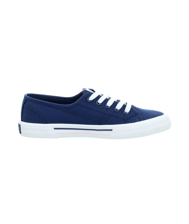 Zapatillas Pepe Jeans Brady Basic Mujer Midnight Azul