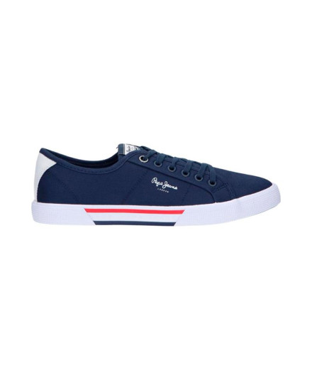 Zapatillas Pepe Jeans Brady Men Basic Hombre Azul Marino