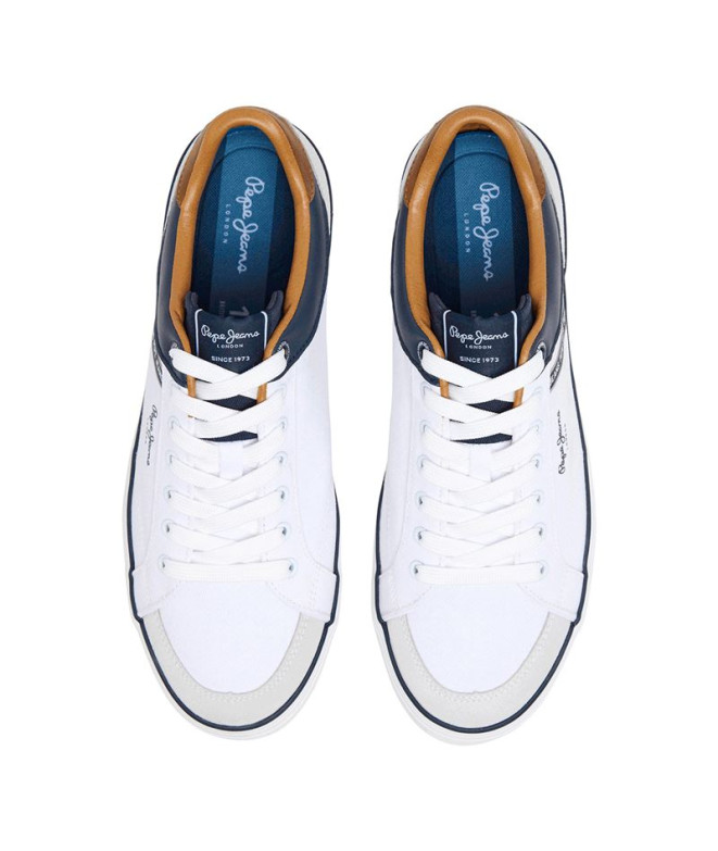 Sapatilhas Pepe Jeans Kenton Stage Homem Branco