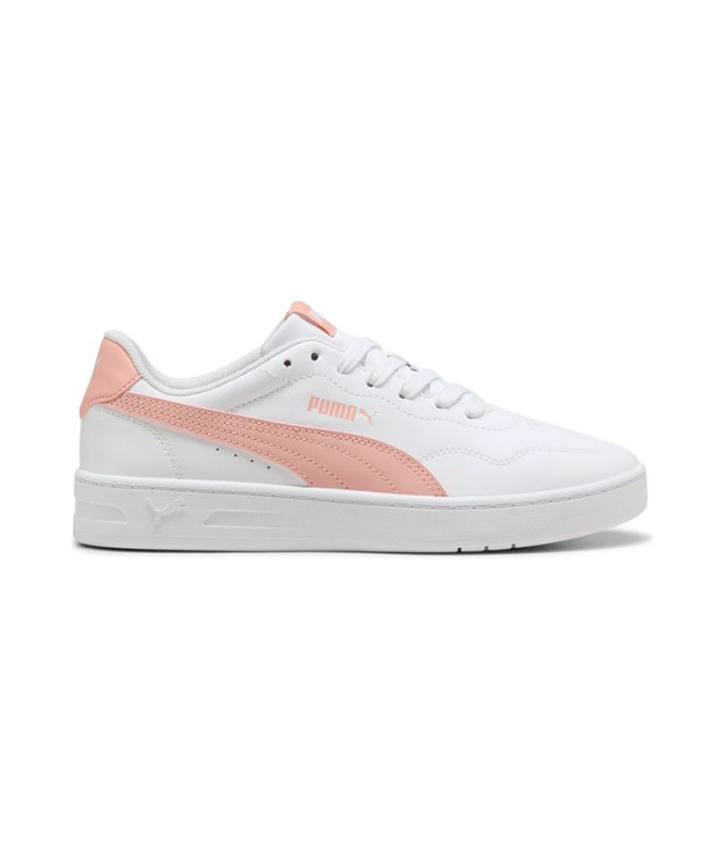 Chaussures Puma Court Lally, Blanc Rose Quartz, Femme