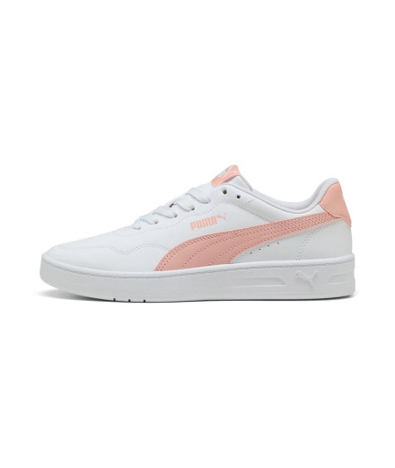 Chaussures Puma Court Lally, Blanc Rose Quartz, Femme 2