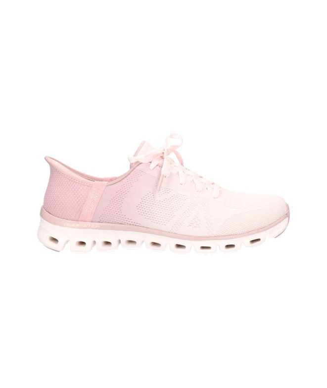 Chaussures Skechers Slip-Ins Glide-Step - Excite Femme Rose