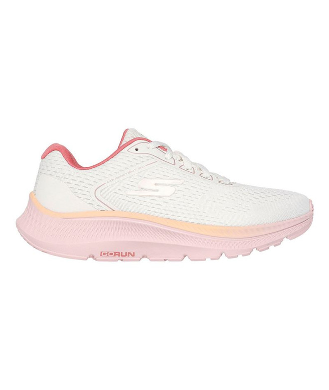 Sapatilhas Skechers Go Run Consistent 2, Mulher Natural /Rosa Trim