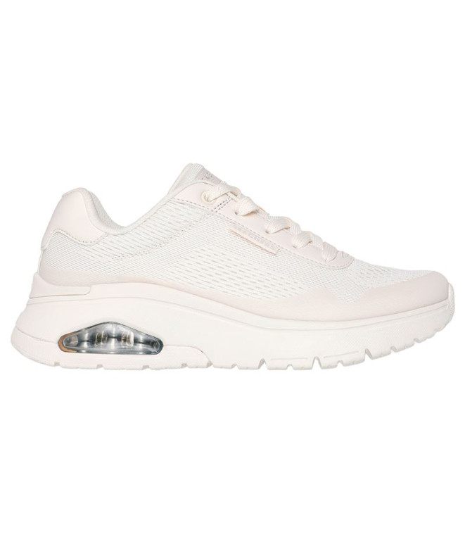 Chaussures Skechers Uno Flex - Spring On Femme Off Blanc Hot Melt/