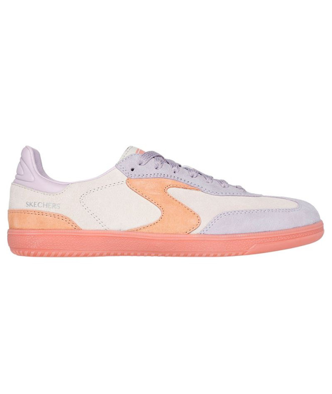 Zapatillas Skechers Hotshot - For The Wi Mujer Natural Leather^/Multi Trim