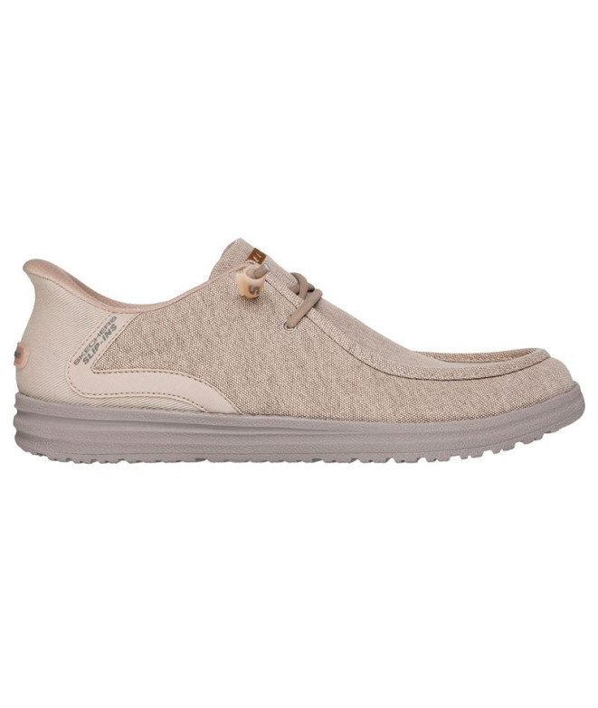 Zapatillas Skechers Slip-Ins Melson - Coronado Hombre Marrón Canvas