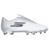 Botas de Fútbol Skechers Razor 1,5 FG Blanco/Plata