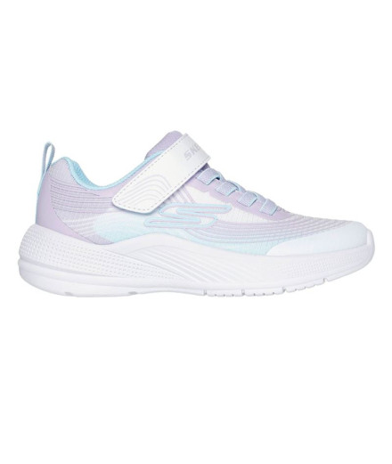 Zapatillas Skechers Microspec Advance Niña Blanco/Lavanda
