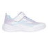 Chaussures Skechers Microspec Advance Fille Blanc/Lavande