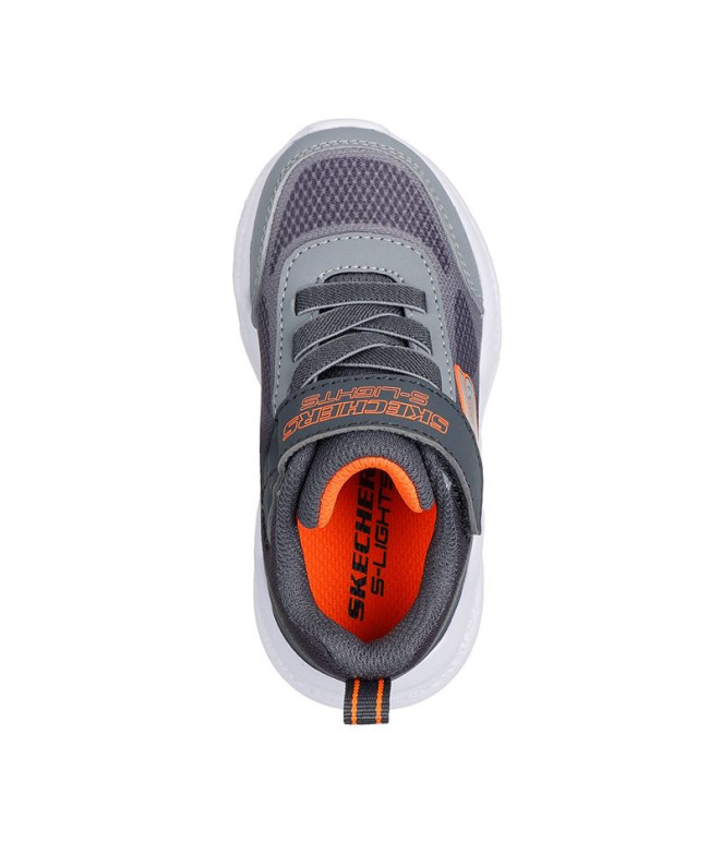 Sapatilhas Skechers Meteor-Ligh Menino Carvão &...