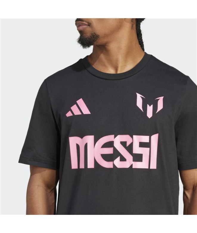 T-shirt de Football adidas Messi N&N G Homme Noir