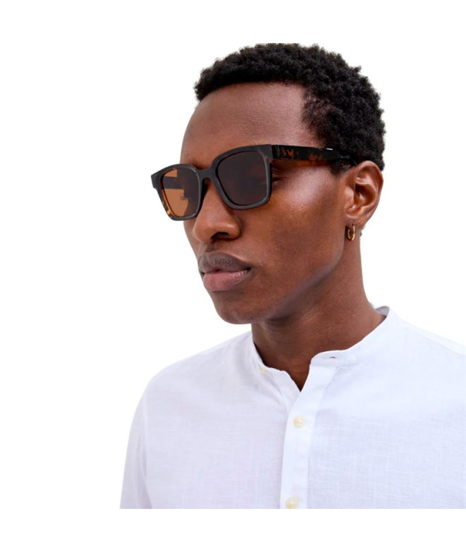 Gafas de sol Jack and Jones Jacpontus Noos Brown Stone Hombre