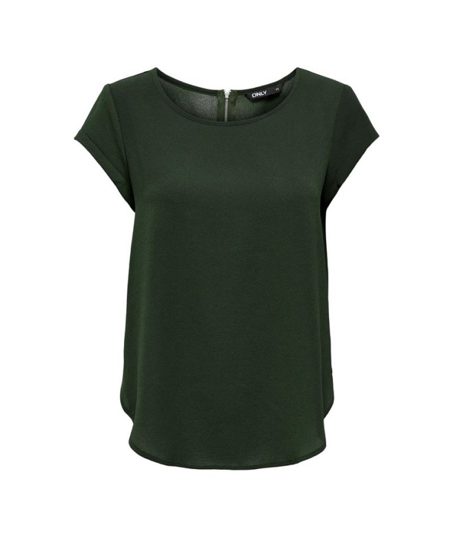 Camiseta Only Onlvic S/S Solid Noos Mulher Rosin