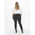 Calça Only Carwilly Reg Ank Skinny Jeans Preto Noos Mulher Preto