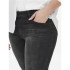 Calça Only Carwilly Reg Ank Skinny Jeans Preto Noos Mulher Preto